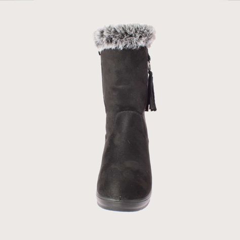 Bota Chiporro Negro Vía Franca Mujer Art: 5S302B177BLACK-2