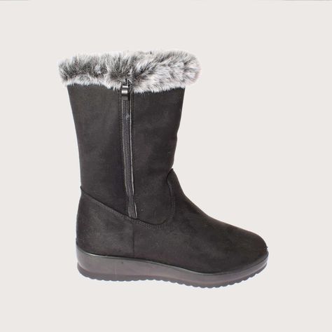 Bota Chiporro Negro Vía Franca Mujer Art: 5S302B177BLACK-3