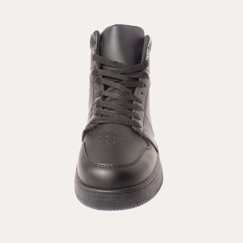 Zapatilla Caña Negro Vía Franca Hombre Art: 8PG244714BLACK-2