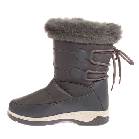 Bota Invernal Gris Vía Franca Mujer Art: 5S301B0159PLGREY-3
