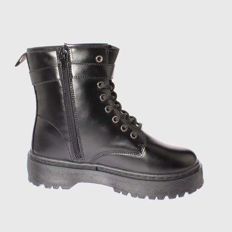 Botin Negro Vía Franca Mujer-3