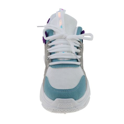 Zapatilla Blanco Morado Vía Franca Mujer-2