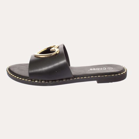 Sandalia Negro Vía Franca Mujer Art: 5KD70BLACK-1