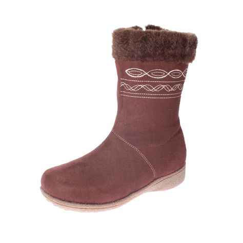 Bota piel Café Vía Franca Niña-0