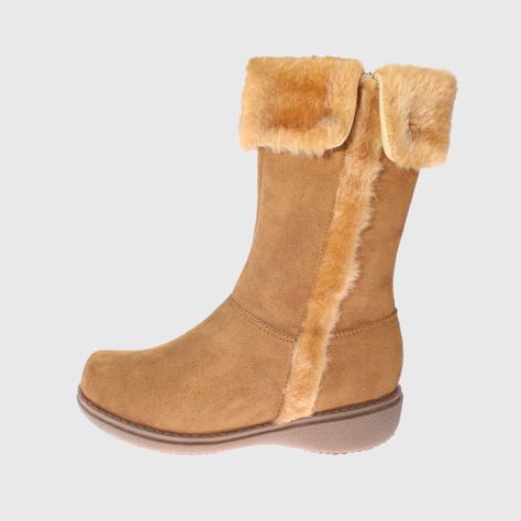 Bota piel Camel Vía Franca Niña-1