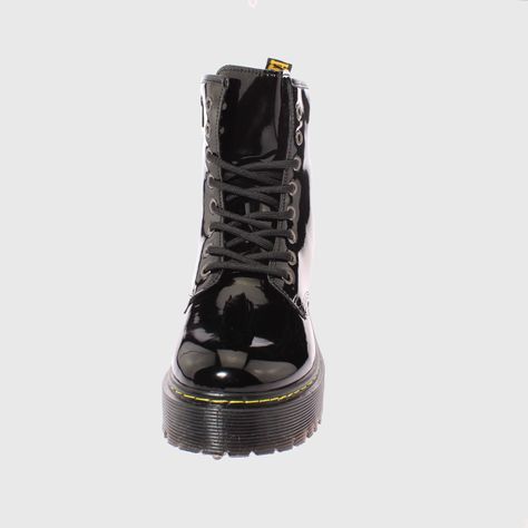 Botin Negro/Amarillo Vía Franca Mujer-2
