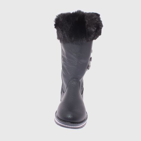Bota Negro Vía Franca Niña-1