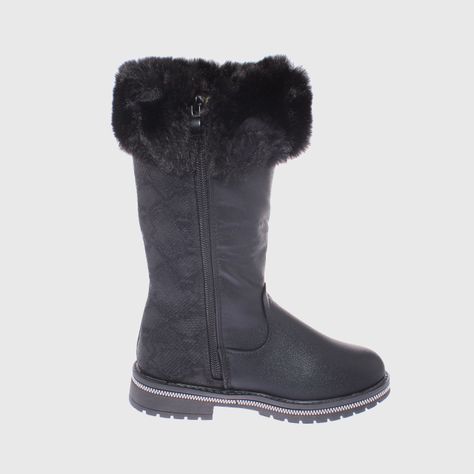 Bota Negro Vía Franca Niña-2
