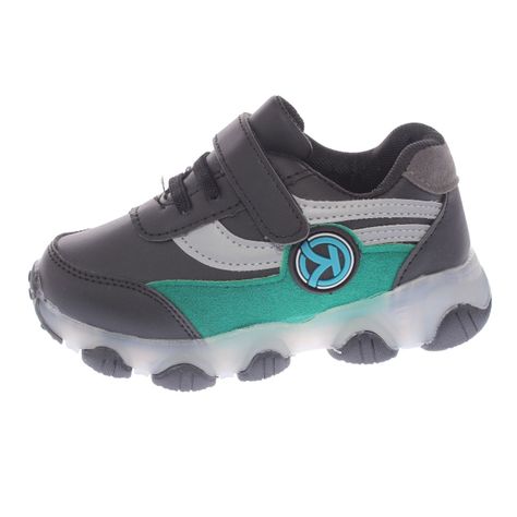 Zapatilla Negro Vía Franca Niña-4