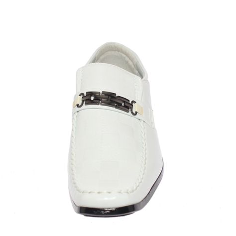 Mocasín Blanco Vía Franca Hombre-2