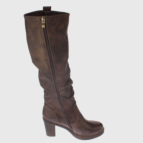 Bota Taupe Vía franca Mujer-2
