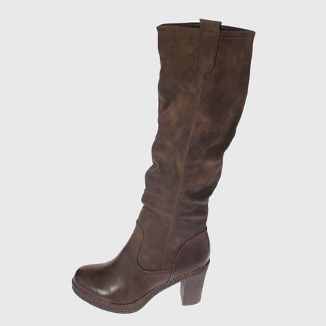 Bota Taupe Vía franca Mujer-3