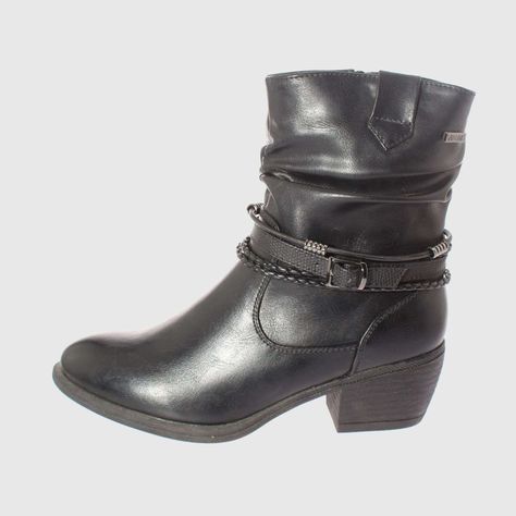 Bota Negro Vía Franca Mujer-1
