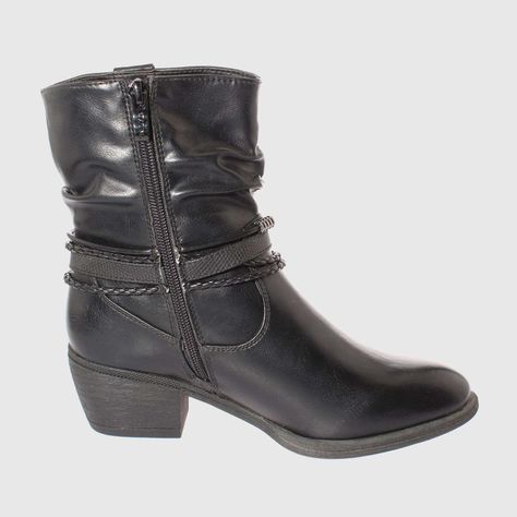 Bota Negro Vía Franca Mujer-3
