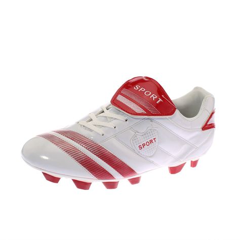 Zapato Futbol Blanco/Rojo Vía Franca Hombre-0