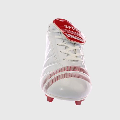 Zapato Futbol Blanco/Rojo Vía Franca Hombre-2