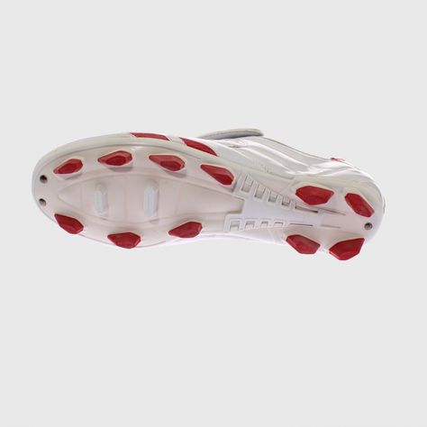 Zapato Futbol Blanco/Rojo Vía Franca Hombre-3