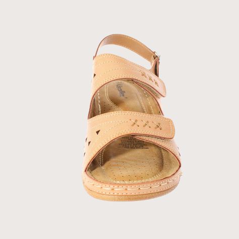 Sandalia Confort Beige Vía Franca Mujer Art: 5FN404BEIGE-2