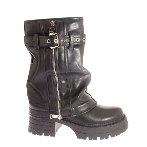 Bota Negro Vía Franca Mujer Art: 5PG242801BLACK-1