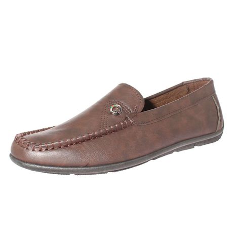 Mocasín Café Oscuro Vía Franca Hombre-0