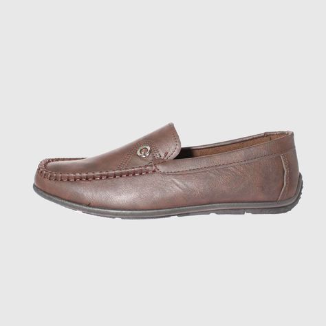 Mocasín Café Oscuro Vía Franca Hombre-1
