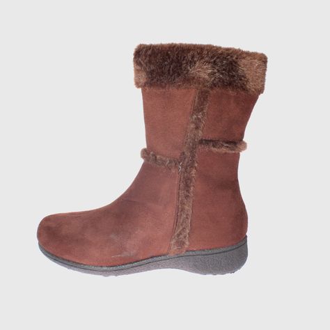 Bota piel Café Vía Franca Mujer-1
