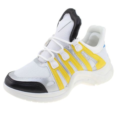 Zapatilla Amarillo Vía Franca Mujer-0