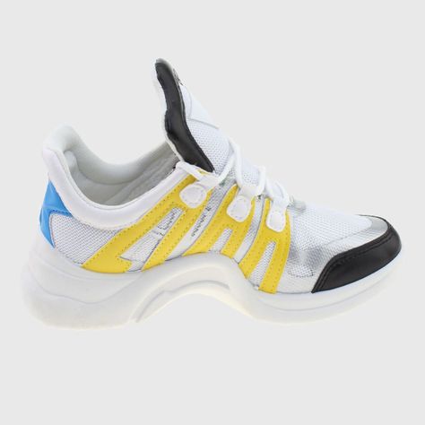 Zapatilla Amarillo Vía Franca Mujer-3