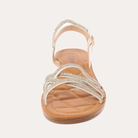 Sandalia Blanco Vía Franca Mujer Art: 5KD50SILVERY-2