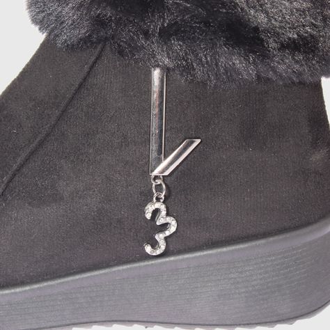 Bota Piel Negro Vía Franca Mujer-4