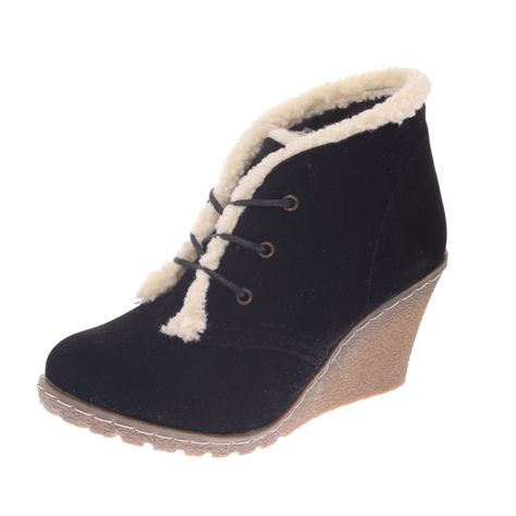 Botin Negro Vía Franca Mujer-0