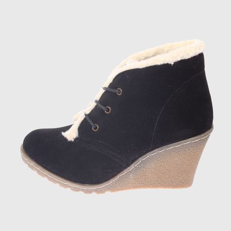 Botin Negro Vía Franca Mujer-1