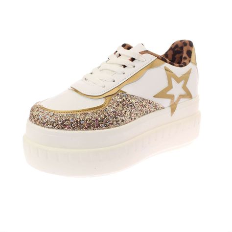 Zapatilla Plataforma Dorado Vía Franca Mujer Art: 5S212B0098DGOLD-0