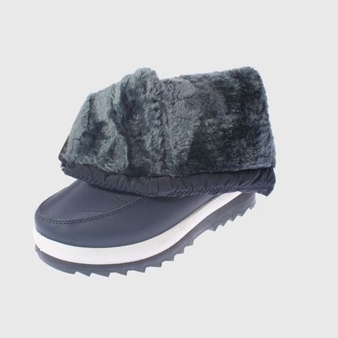 Bota Térmica Azul Vía Franca Mujer-5
