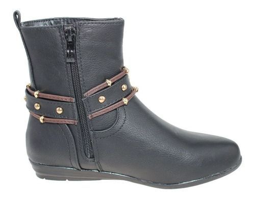 Bota Negro Vía Franca Niña-7