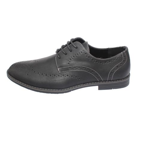 Zapato Formal Negro Vía Franca Hombre-2