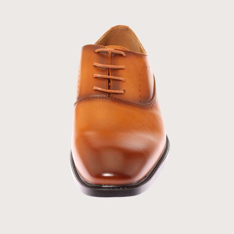 Zapato Café Claro Vía Franca Hombre Art: 8L807CAMEL-2