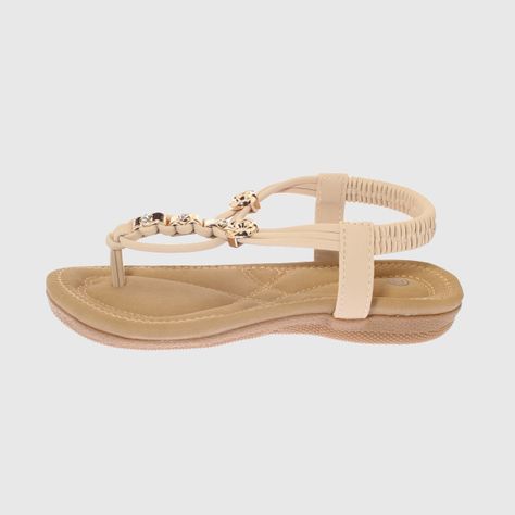 Sandalia Beige Vía franca Niña-1