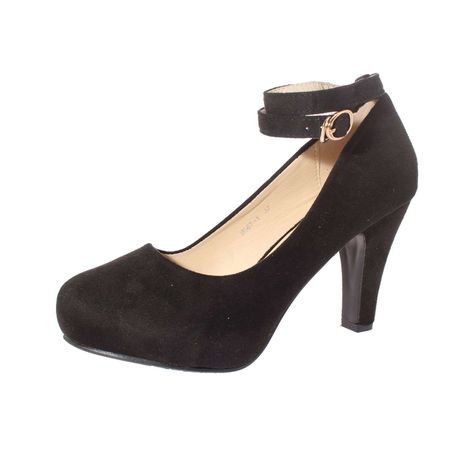 Zapato Negro Vía Franca Mujer-0