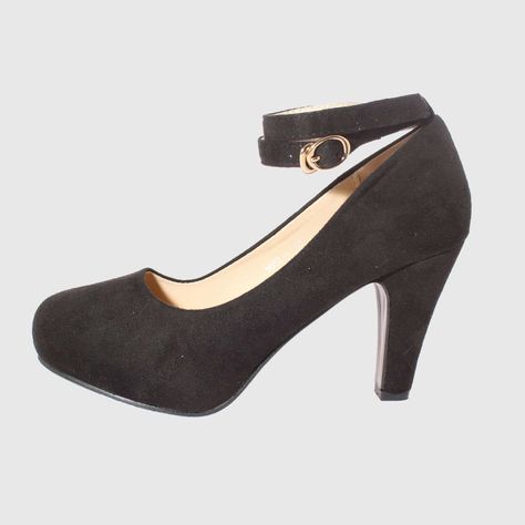 Zapato Negro Vía Franca Mujer-1