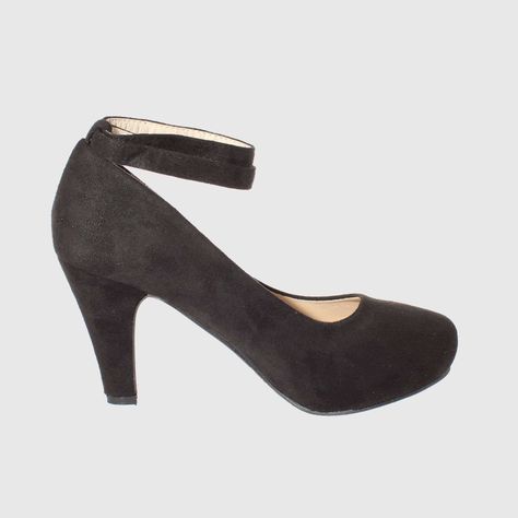 Zapato Negro Vía Franca Mujer-3