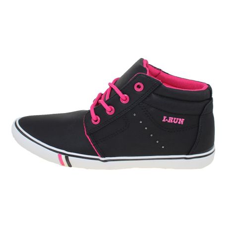 Zapatilla Casual Para Mujer Color Negro-4
