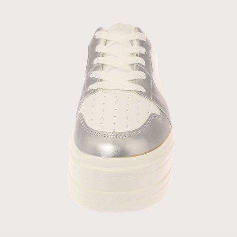 Zapatilla Terraplen Plateado Vía Franca Mujer Art: 5S2011B0092SILVER-2