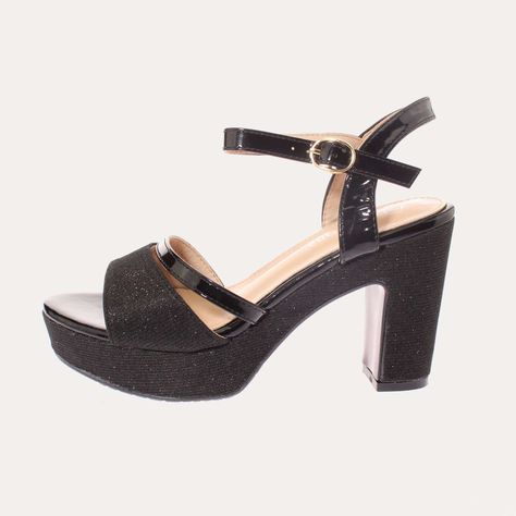 Sandalia Fiesta Negro Vía Franca Mujer Art: 5DR0020NEGRO-1