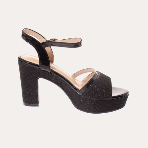 Sandalia Fiesta Negro Vía Franca Mujer Art: 5DR0020NEGRO-3