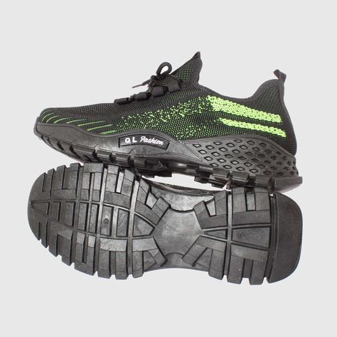 Zapatilla Outdoor Negro/verde Vía Franca Hombre-1