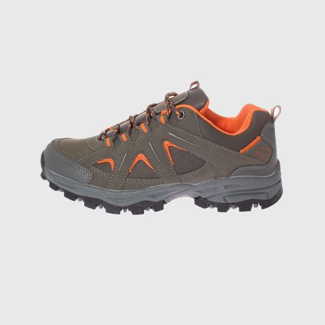 Zapatilla Outdoor Gris/naranjo Vía Franca Mujer-1