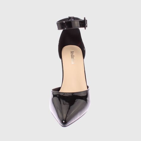 Zapato Fiesta Negro Vía Franca Mujer-2