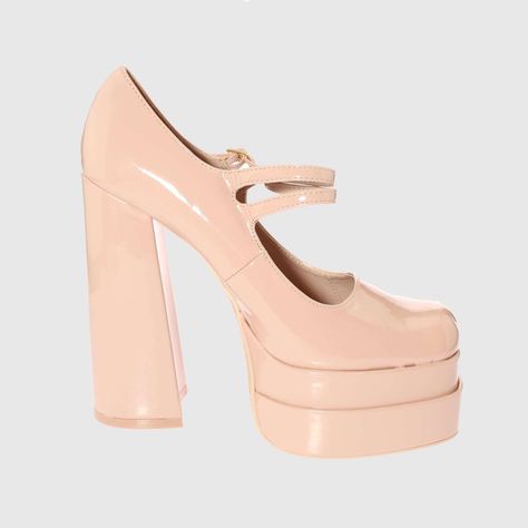 Zapato terraplen Nude Vía Franca Mujer-3