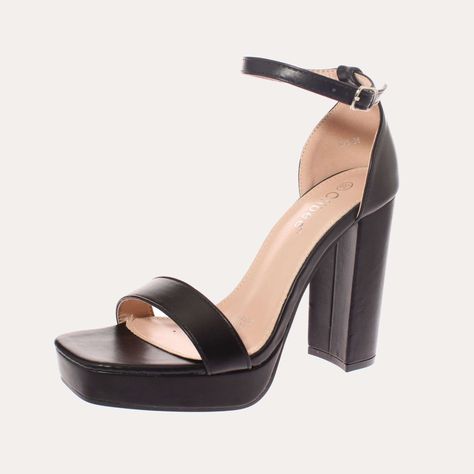 Sandalia Negro Vía Franca Mujer Art: 5K26BLACK-1